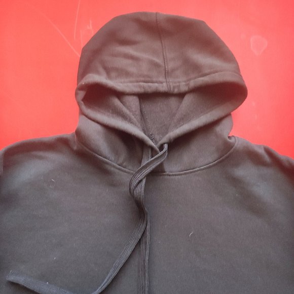 Athletic works black oversized hoodie men's size S - Picture 2 of 5